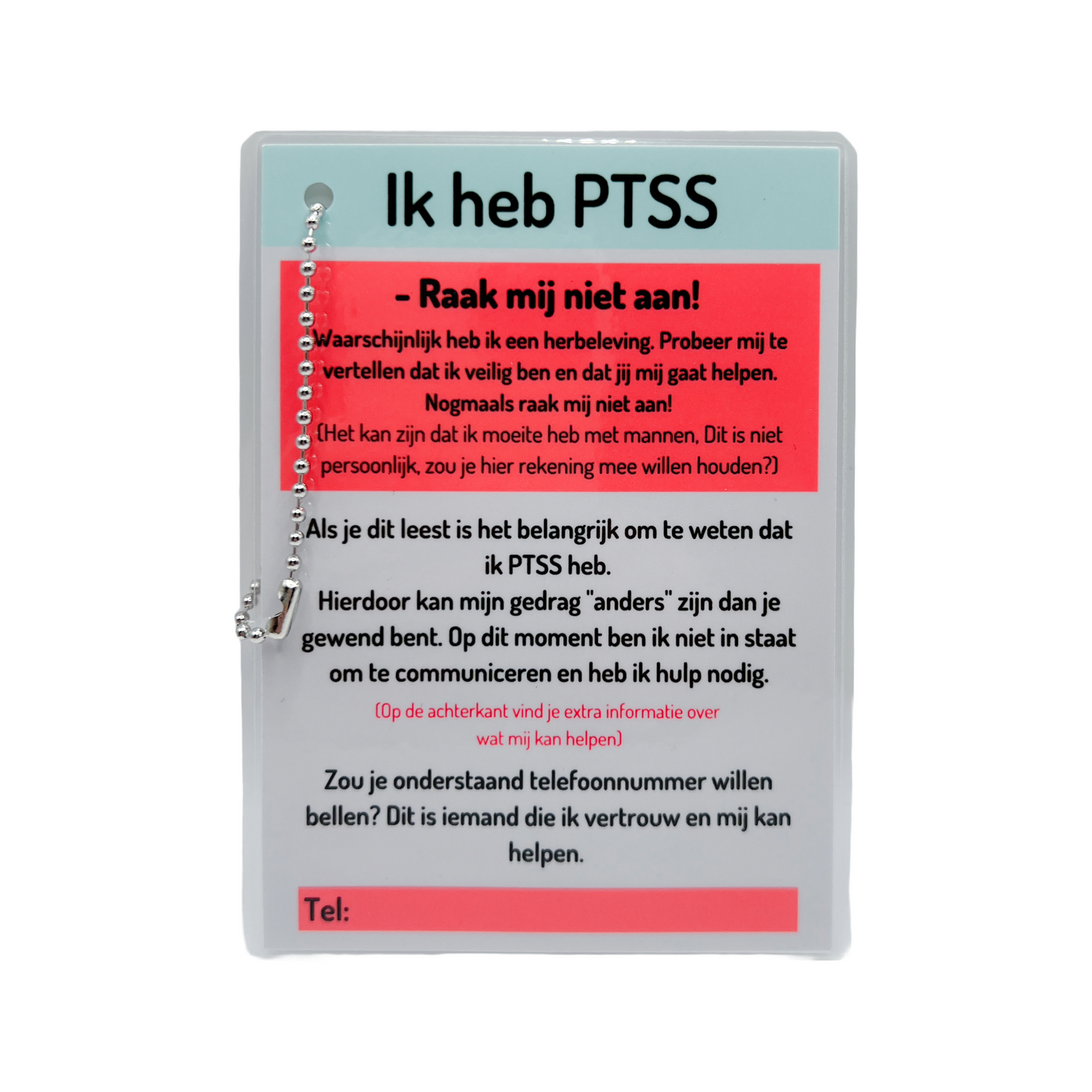 PTSS crisis kaart