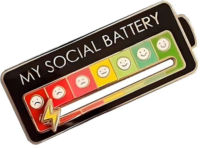 Toosiedoos | Pin ''Social battery''