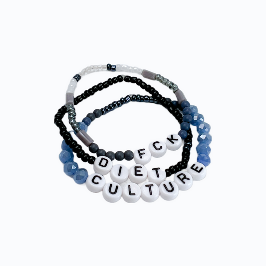 Toosiedoos | Armbandje ''Fck diet culture''