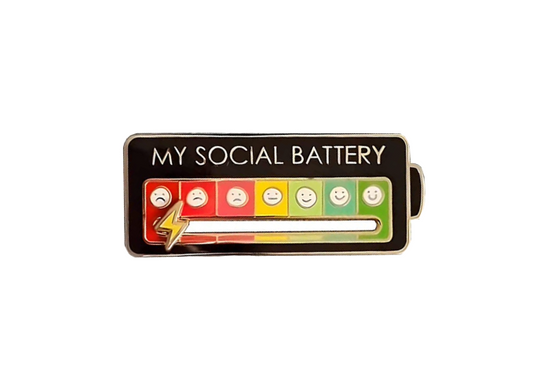 Toosiedoos | Pin ''Social battery''