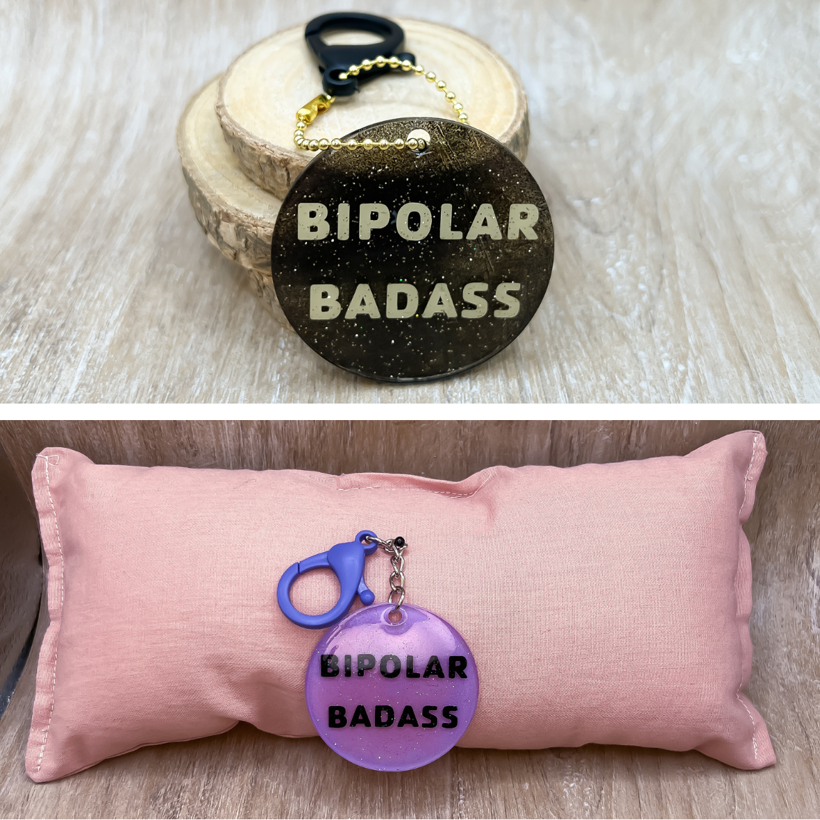 Toosiedoos | Sleutelhanger ''Bipolar badass"