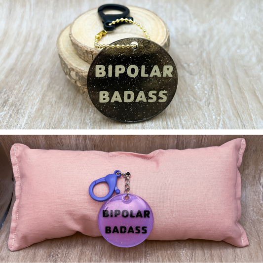 Toosiedoos | Sleutelhanger ''Bipolar badass"