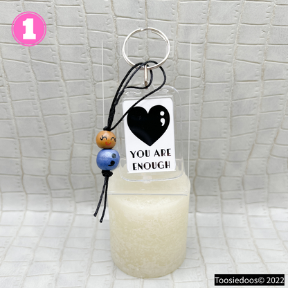 Toosiedoos | Sleutelhanger ''You are enough + poppetje ;''